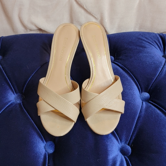ENZO ANGIOLINI slide sandals  in nude - Picture 5 of 15